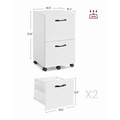 2-Drawer File Cabinet for Home Office