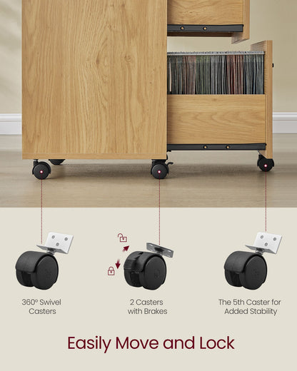 2-Drawer File Cabinet for Home Office