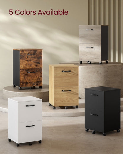 2-Drawer File Cabinet for Home Office