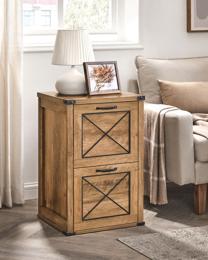File Cabinet with 2 File Drawers, Fit A4