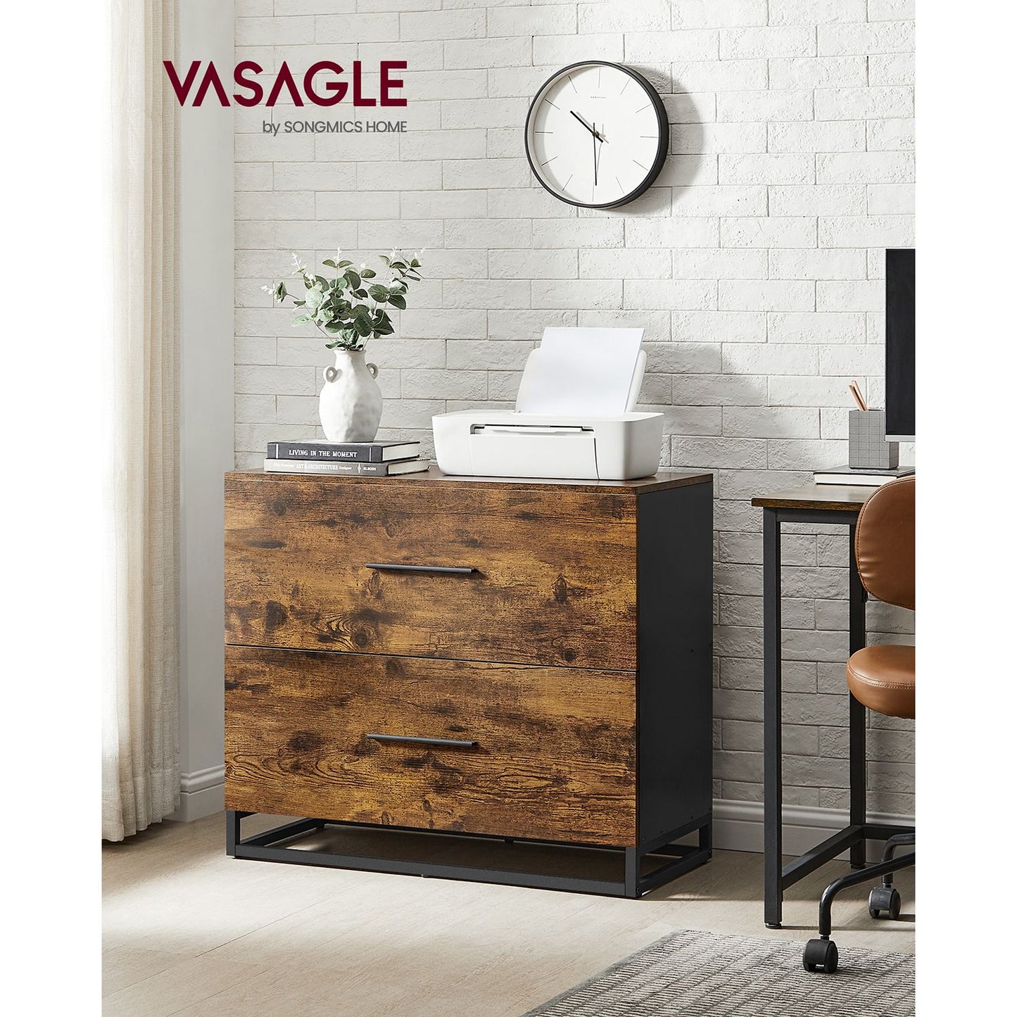 File Cabinet with 2 Drawers