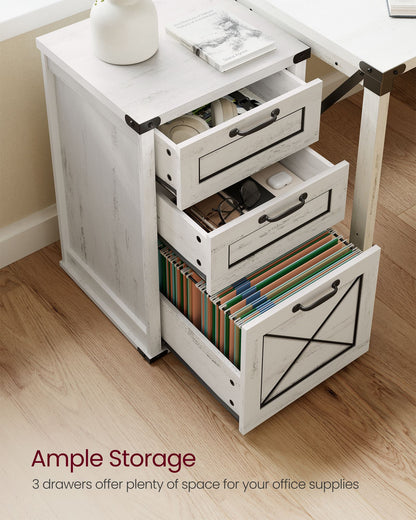 File Cabinet with 3 Drawers, Fit A4