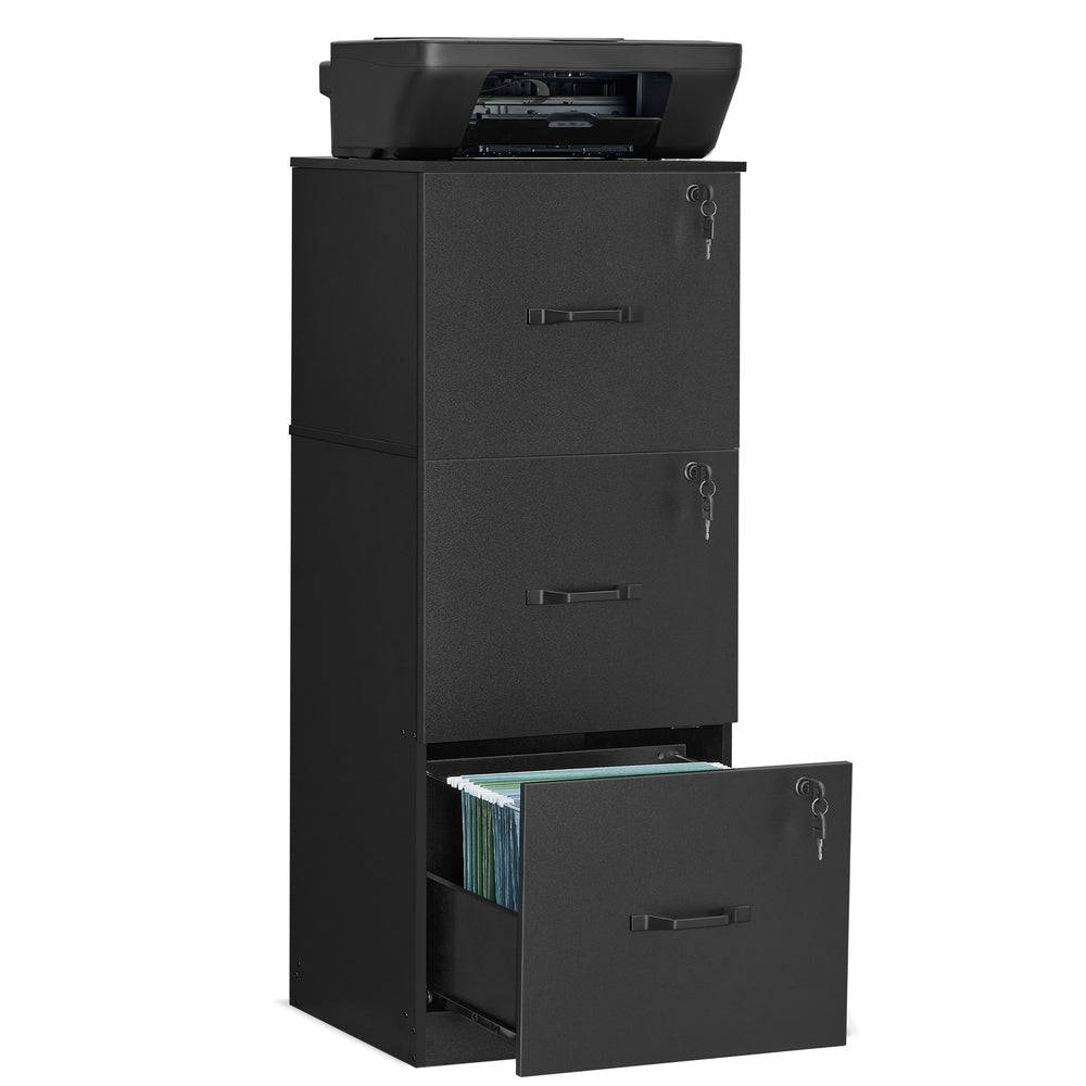 3-Drawer Vertical Lockable file cabinet with drawers - image 7