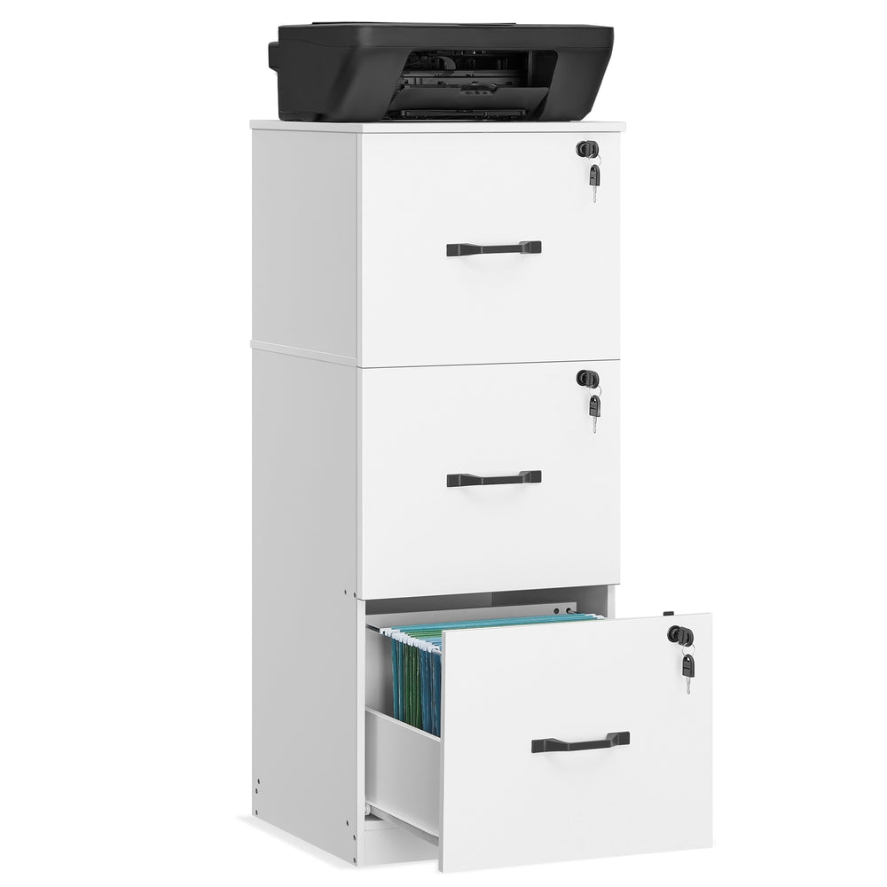 3-Drawer Vertical Lockable file cabinet with drawers - image 13