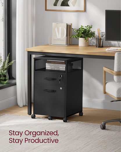 Mobile Filing Cabinet on Wheels