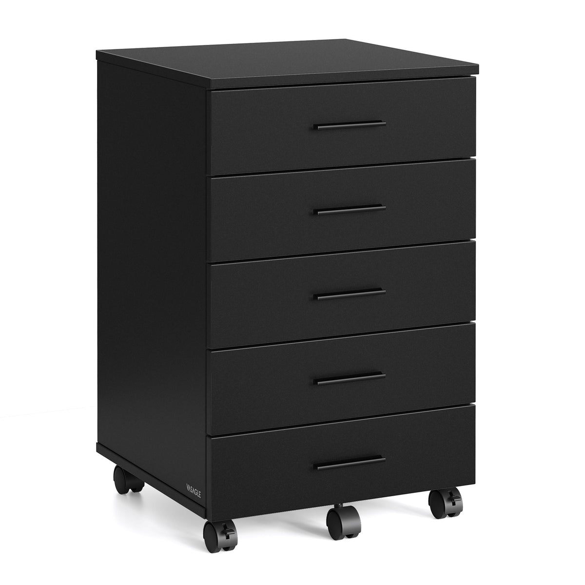 File Cabinet, Mobile Pedestal Filing Cabinet with Wheels, Cloud White - image 14
