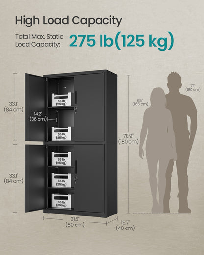 Multipurpose Garage Cabinet with 2 Doors - image 25