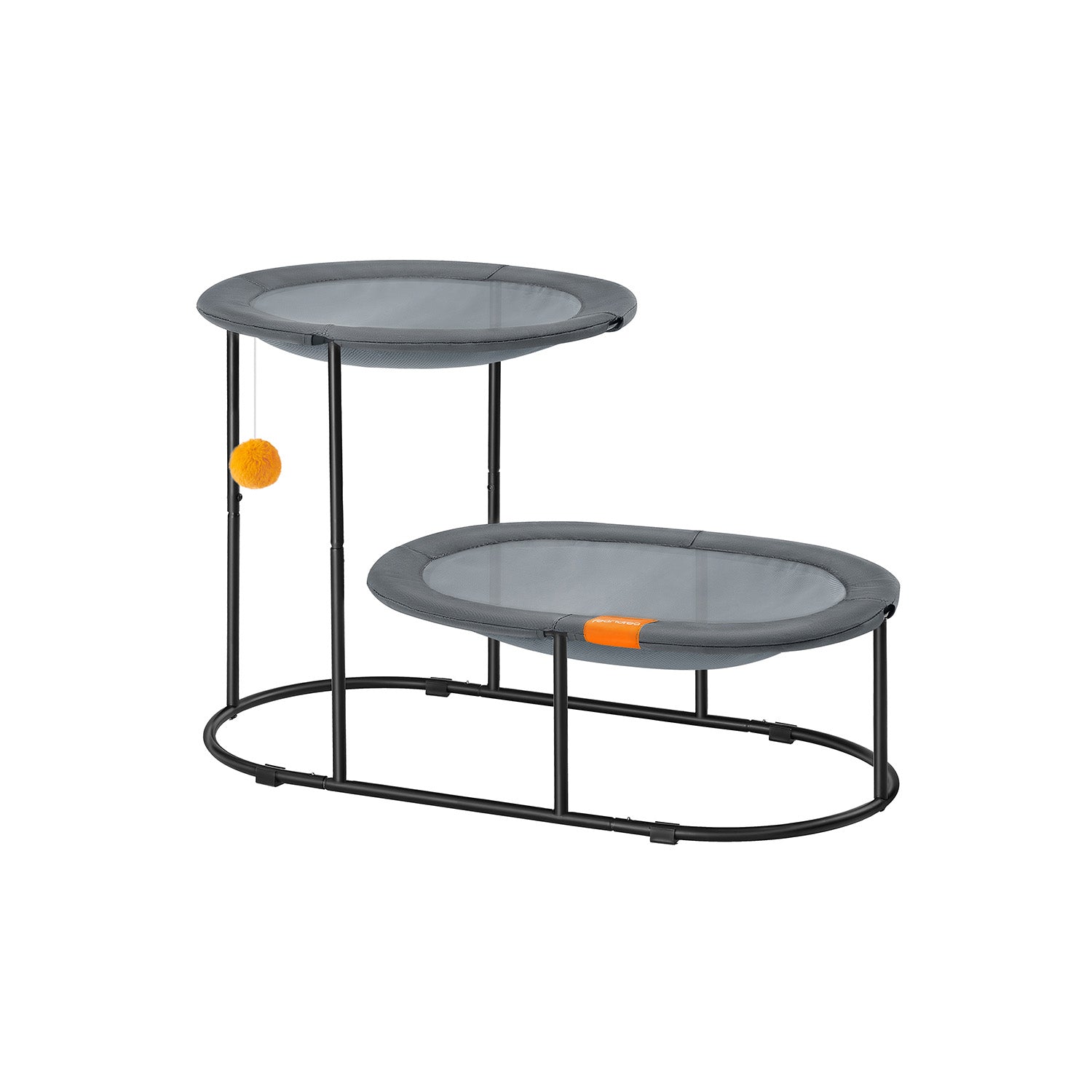 2-Tier Elevated Cat Bed for Multi-Cat Households