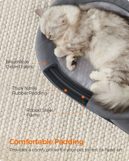 2-Tier Elevated Cat Bed for Multi-Cat Households