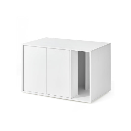 Superfast Toolless Assembly-Cat Litter Box Enclosure for Large Cats