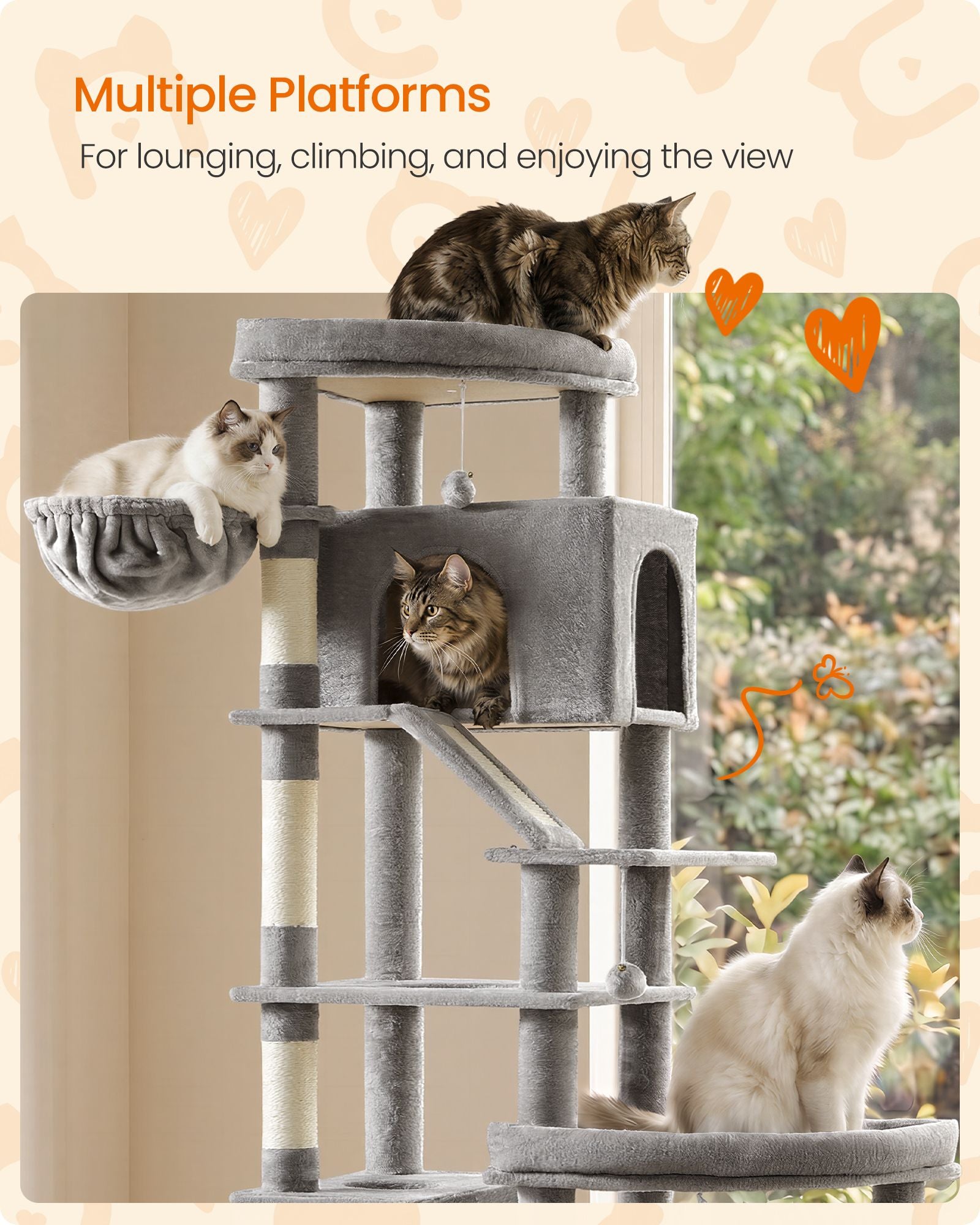 Multi-Level Cat Tree for Large Cats - image 4