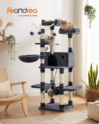 Cat Tree Smoky Gray - image 2