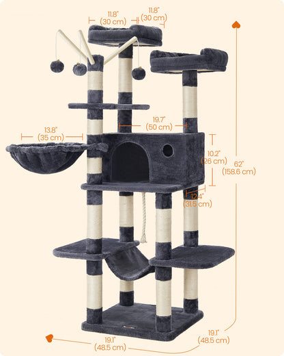 Cat Tree Smoky Gray - image 7