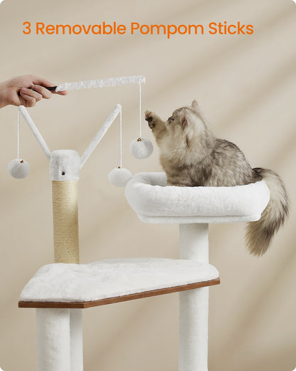 Cat Tree with Litter Box Enclosure - image 19