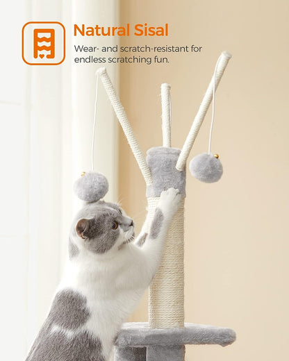 Cat Tree with Scratching Post - image 4
