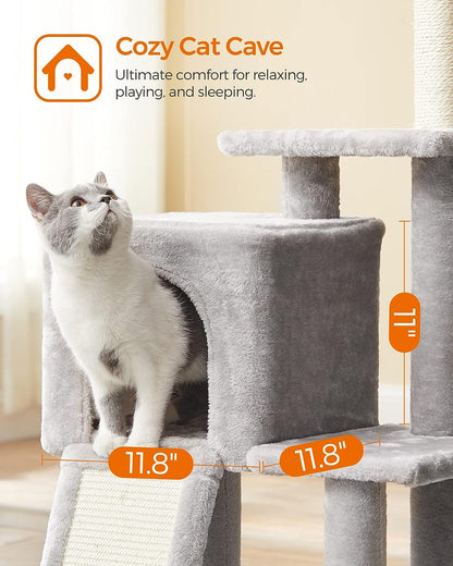 Cat Tree with Scratching Post - image 5