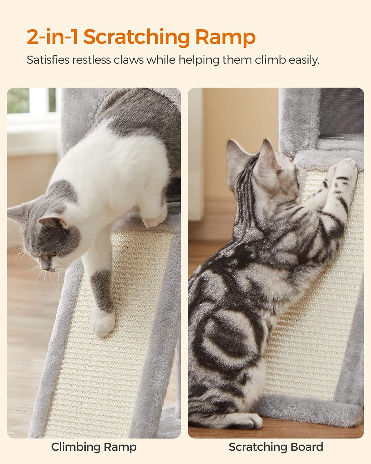 Cat Tree with Scratching Post - image 6