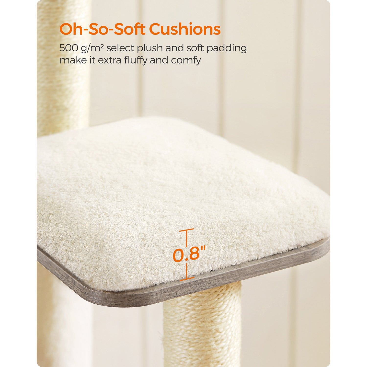 65-Inch Modern Cat Tower - view 6