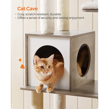 65-Inch Modern Cat Tower - view 7