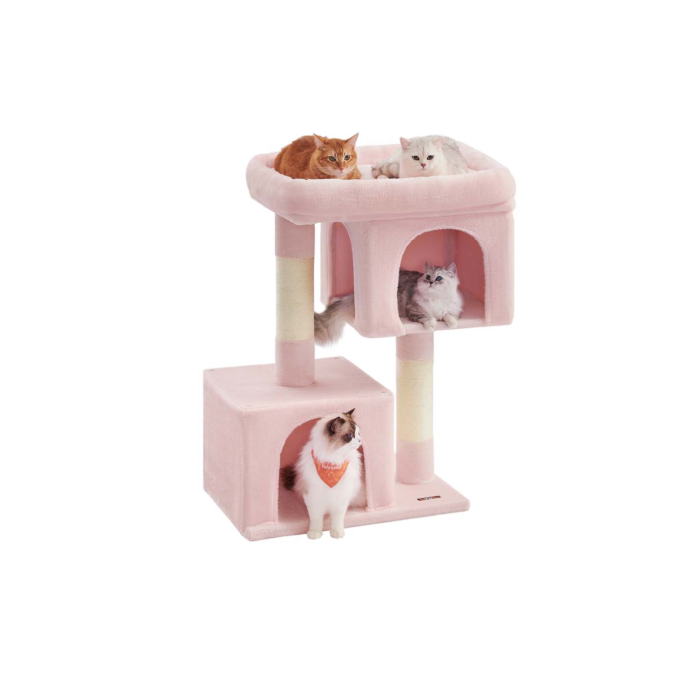 39.8-Inch Cat Tower for Extra Large Cats up to 44 lb - HWLEXTRA 