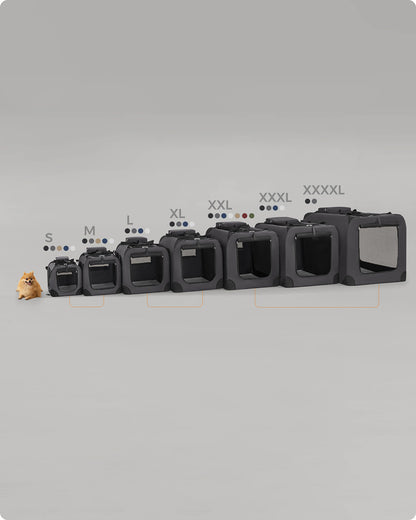 Pet Carrier 81 x 58 x 58 cm Grey - image 12