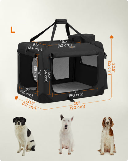 28 Inches Collapsible Soft Dog Crate