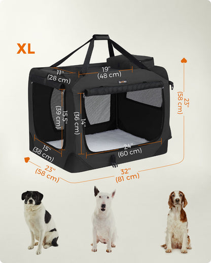 32 Inches Collapsible Soft Dog Crate