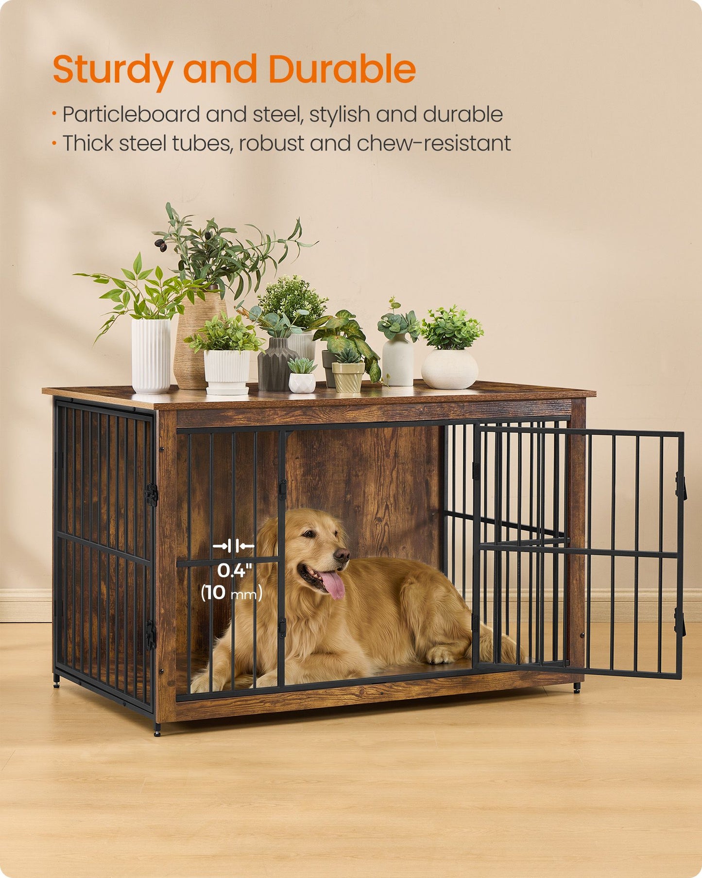 Wooden Dog Crate Furniture - image 3