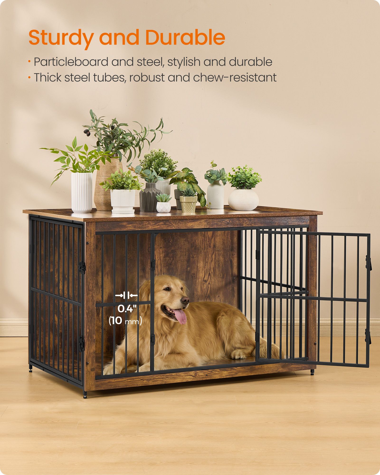 Wooden Dog Crate Furniture - image 3