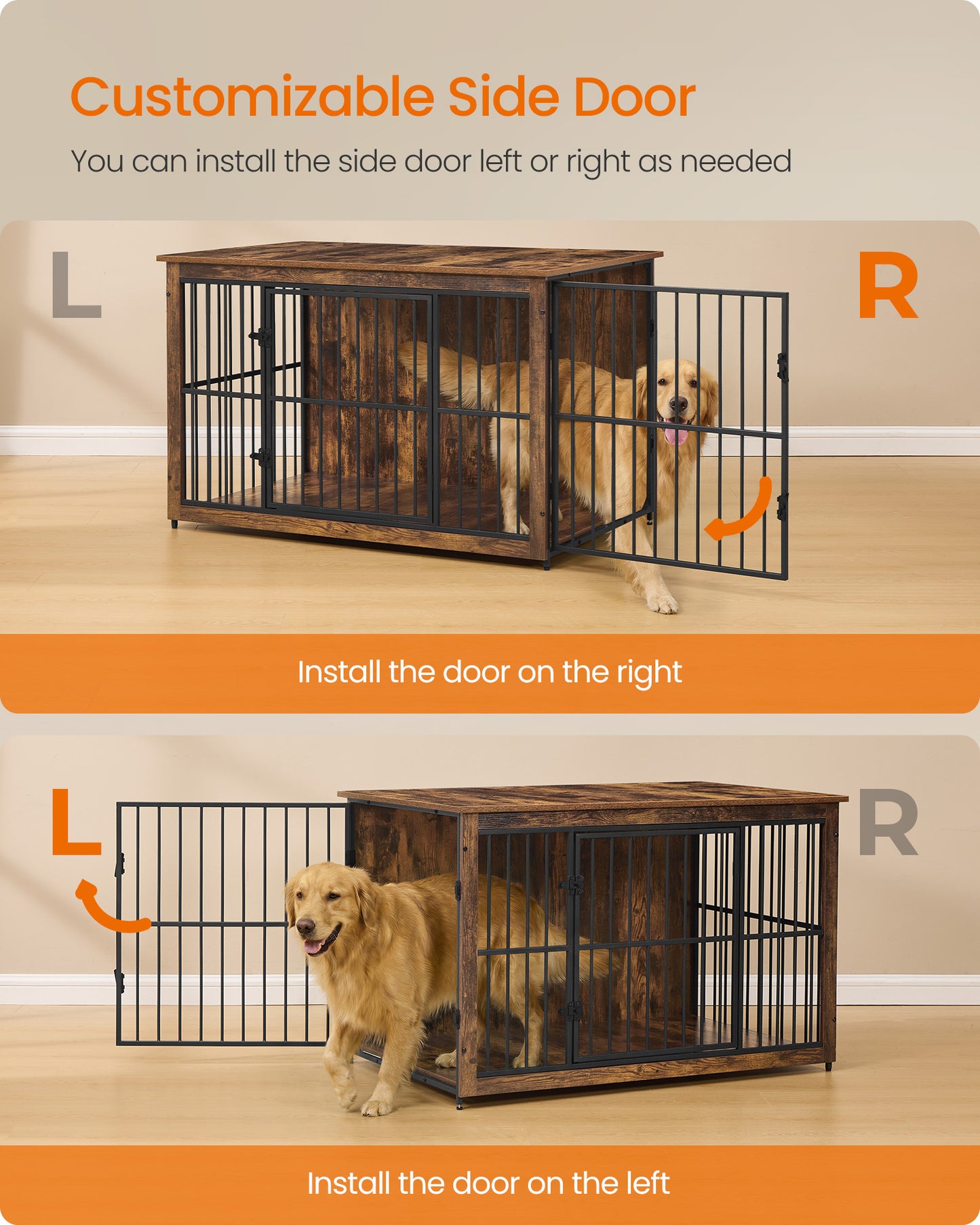 Wooden Dog Crate Furniture - image 5