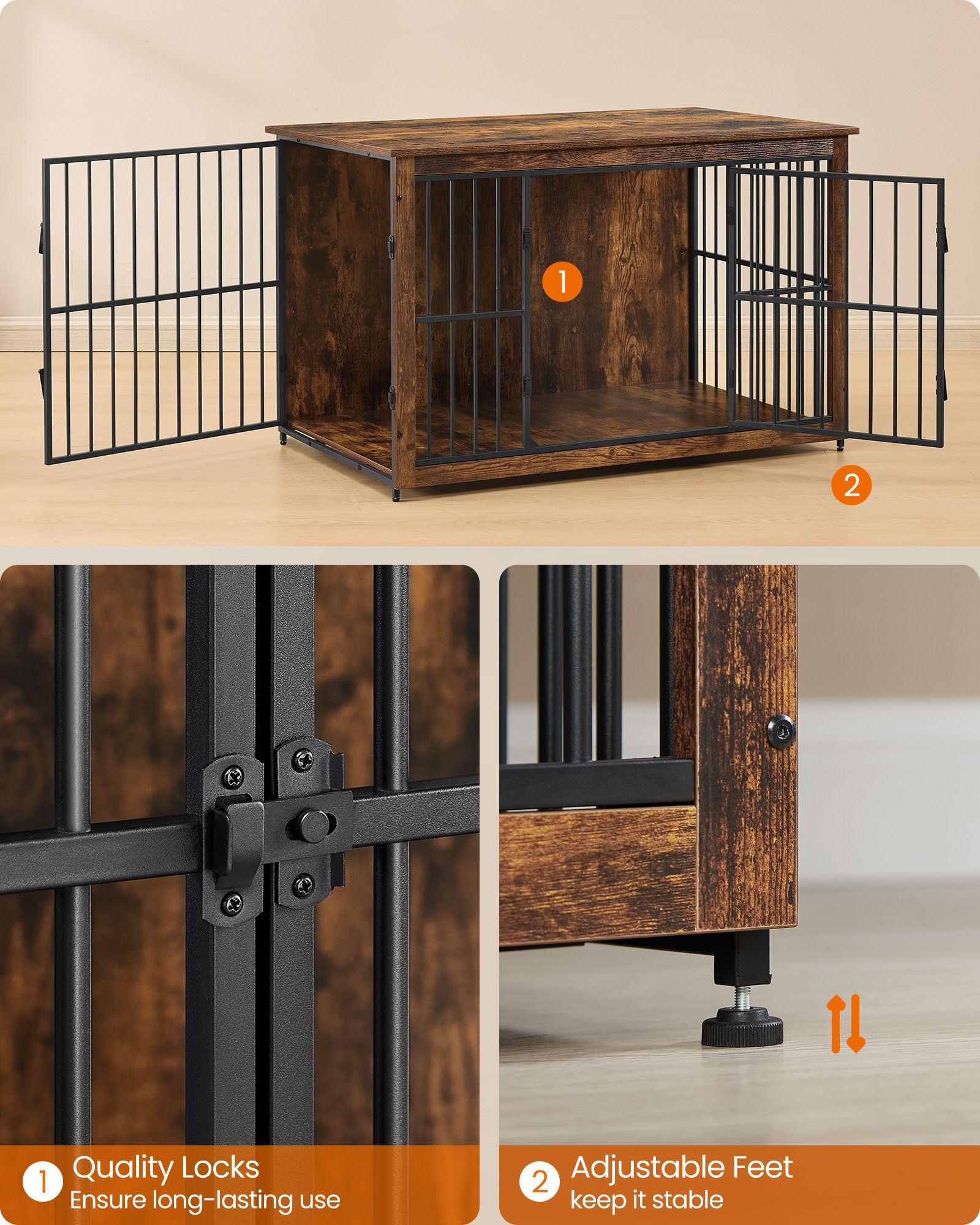 Wooden Dog Crate Furniture - image 6