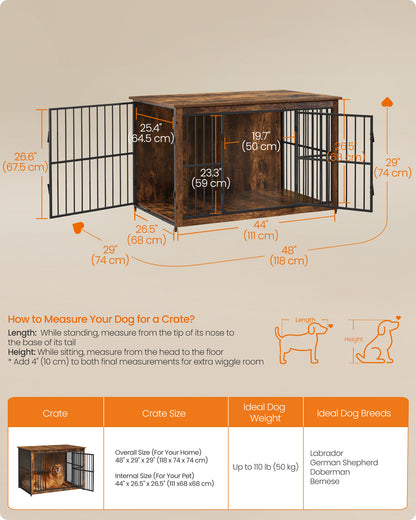 Wooden Dog Crate Furniture - image 7