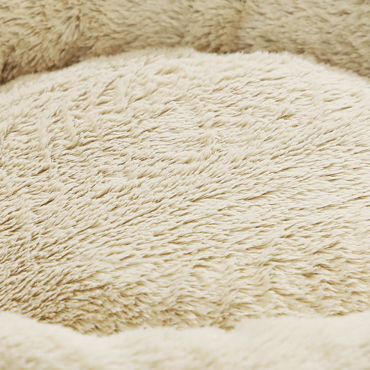 Grey Washable Round Dog Bed with Removable Cushion - image 6