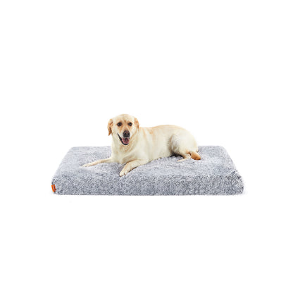 122 x 74 x 10 cm Dog Bed Grey Ombré
