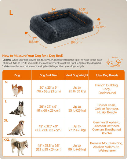 Orthopaedic Dog Sofa Bed for Medium and Large Dogs