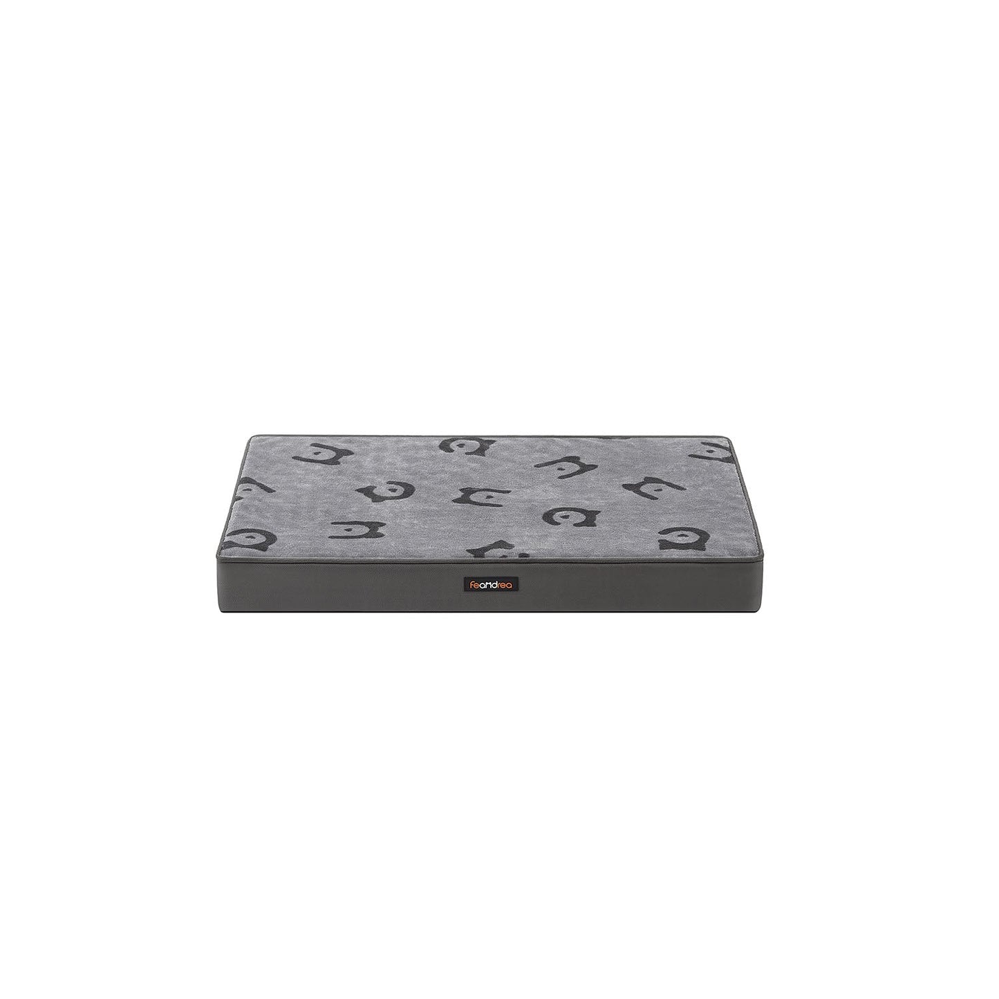 Dove Grey Foam Dog Bed — Multiple Sizes — Dove Grey