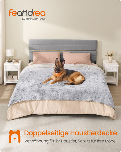 Waterproof Dog Blanket Grey Ombré XXXL