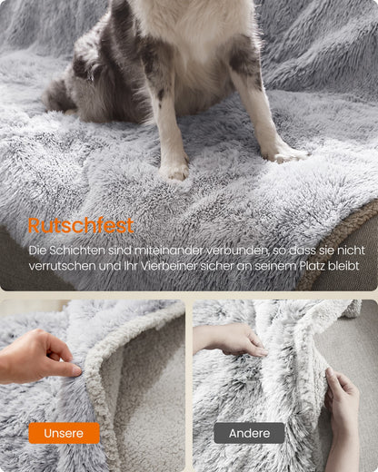 Waterproof Dog Blanket Grey Ombré XXXL