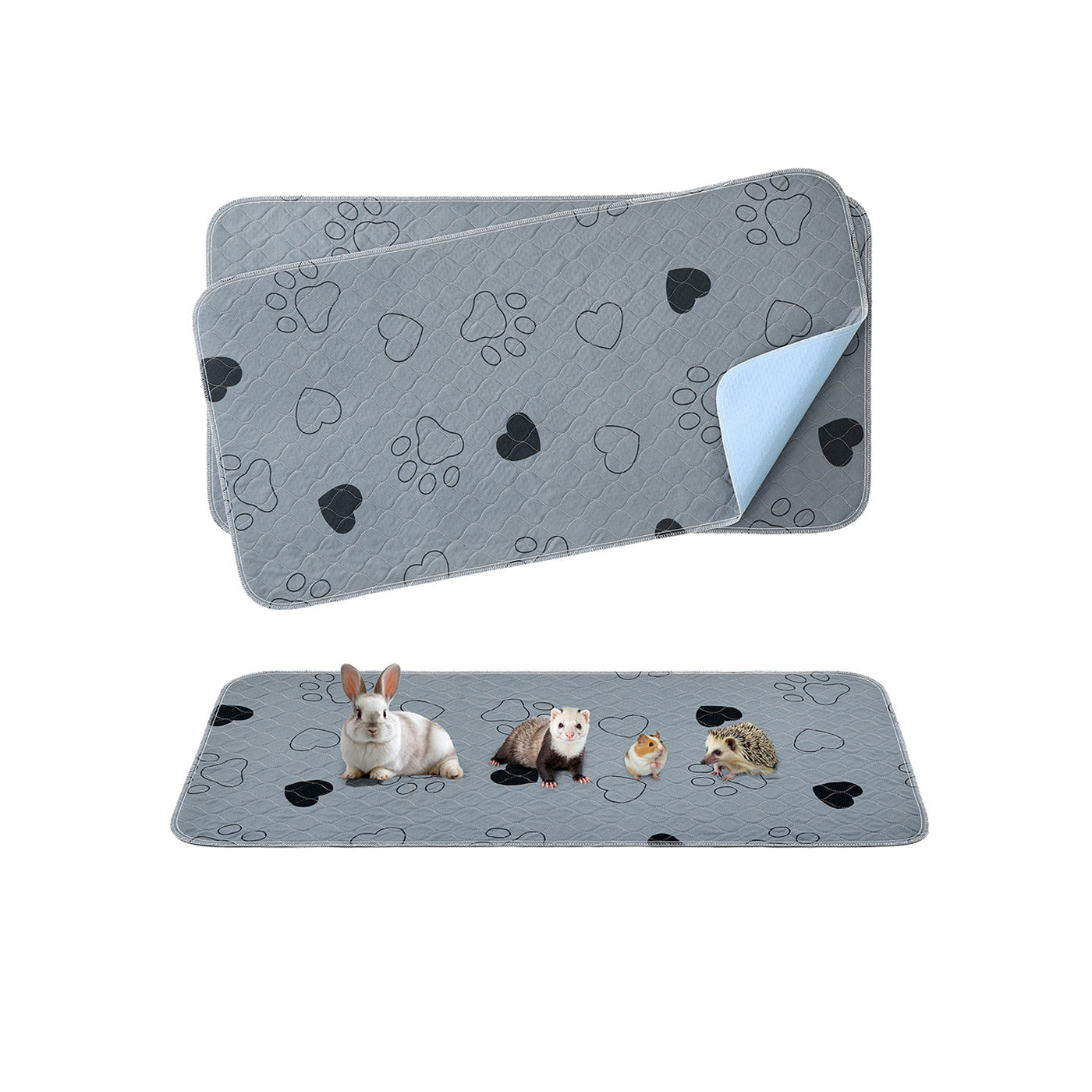 Washable Dog Pee Pads, 2 Pack