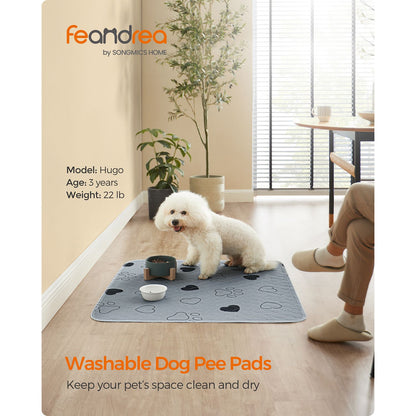 2 Pack Washable Pee Pads for Dogs, Up to 38 lb