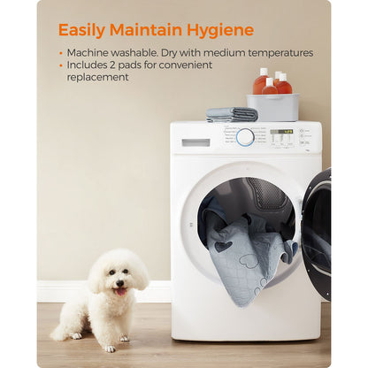 2 Pack Washable Pee Pads for Dogs, Up to 38 lb