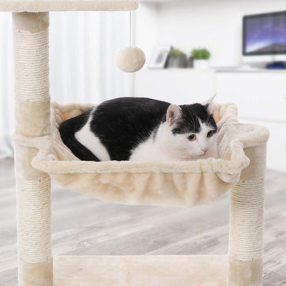 Plush Basket Cat Tree - image 3