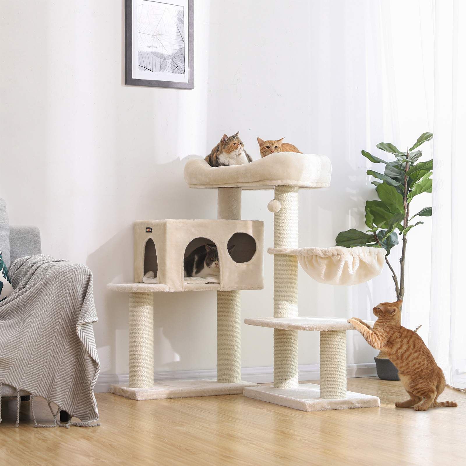 Plush Perch Cat Tree - image 3