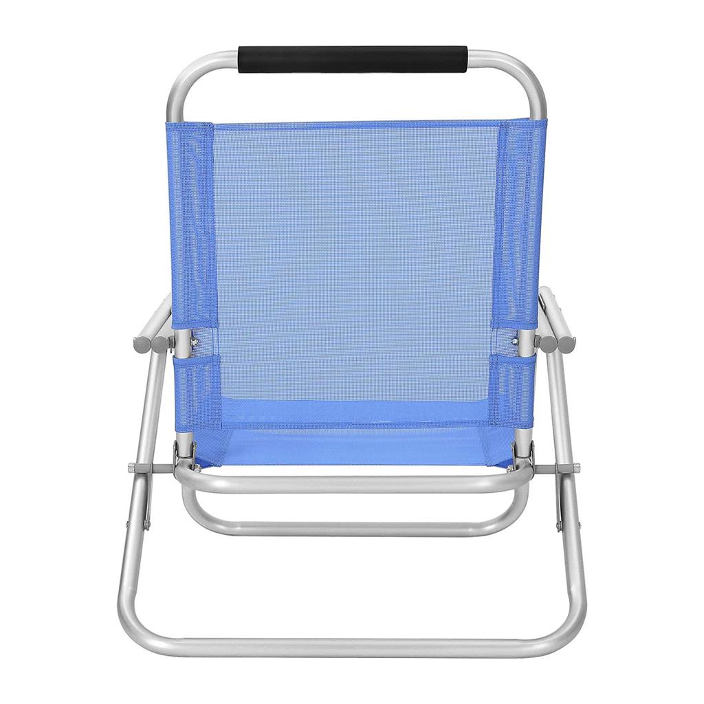 Portable Beach Chair with Reclining Backrest - image 5