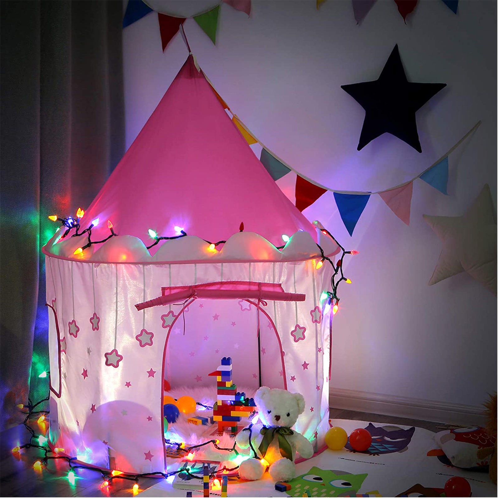 Space Pattern Play Tent - image 11