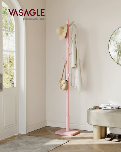 White Coat Stand with 8 Hooks - image 28