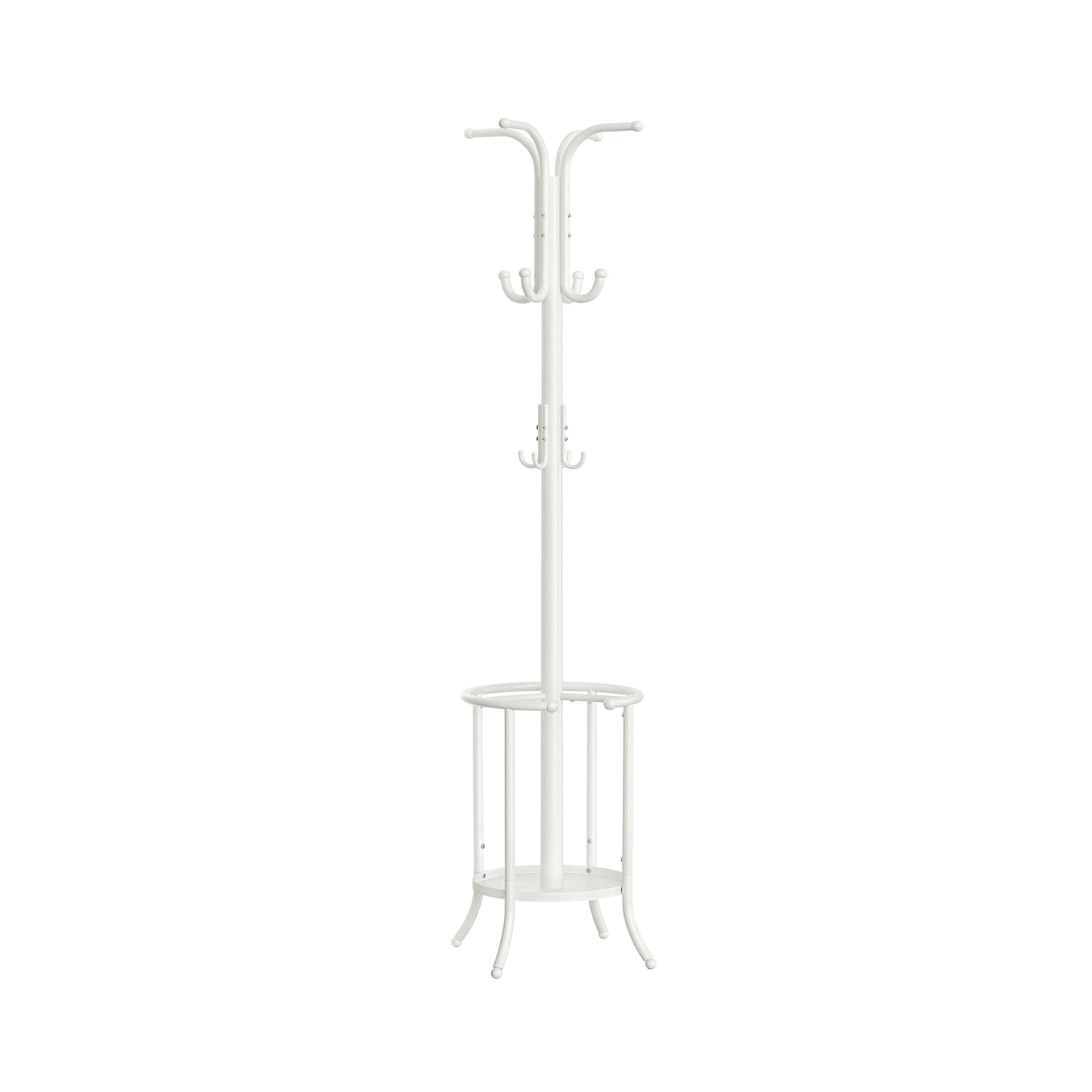 Coat Rack Freestanding with Umbrella Holder - HWLEXTRA 