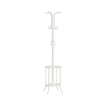 Coat Rack Freestanding with Umbrella Holder - HWLEXTRA 