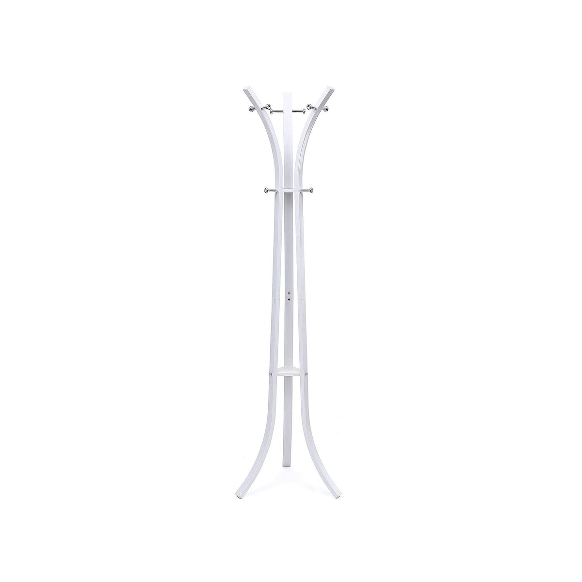 White Freestanding Coat Rack — 176 cm - image 1