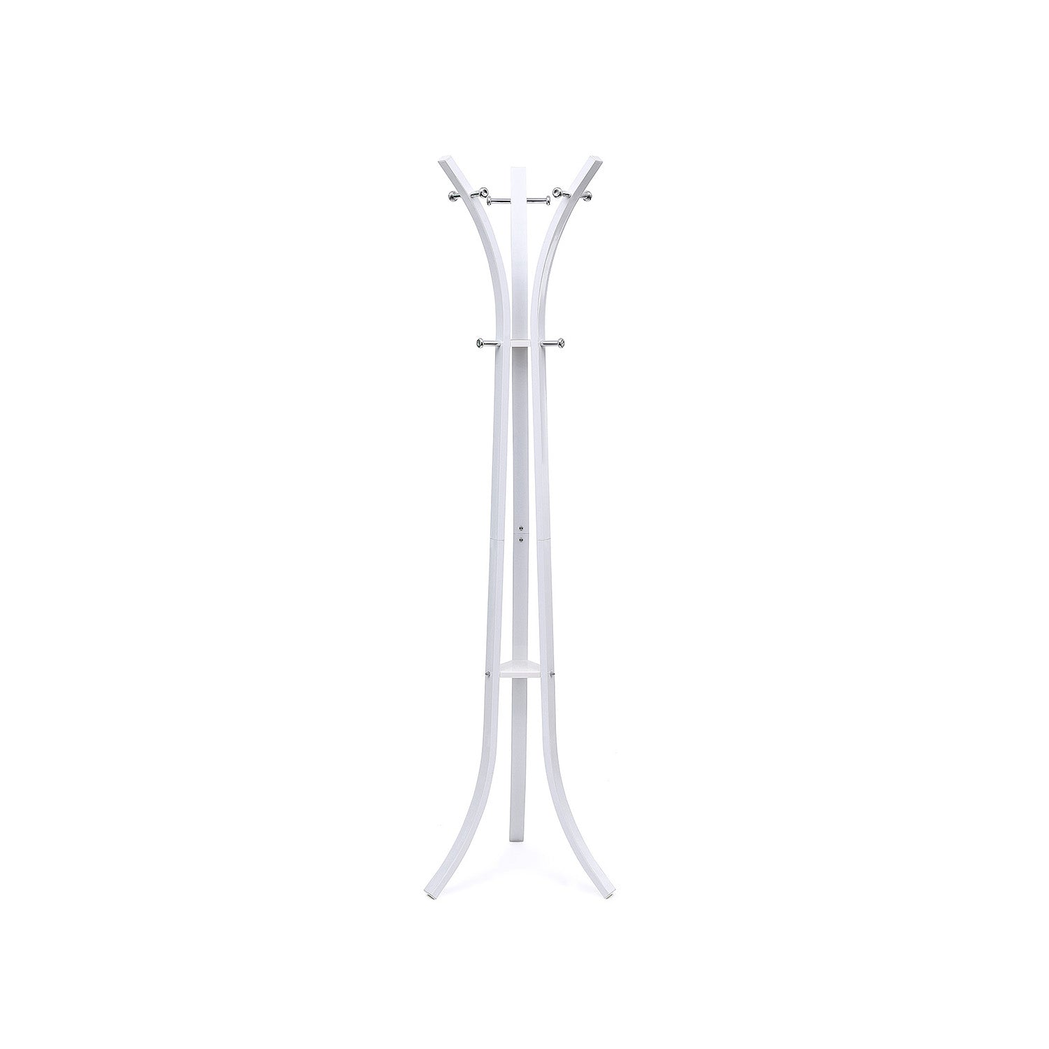 White Freestanding Coat Rack — 176 cm - image 1